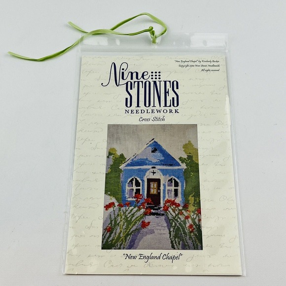 Nine Stones Needlework New England Chapel Counted Cross Stitch Pattern NSN 111‎ - Picture 1 of 3